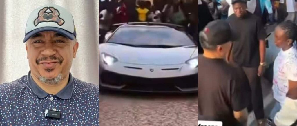 Daddy Freeze Claps Back At Critics Over Lamborghini Appearance At Daughter’s UNILAG Sign-Out