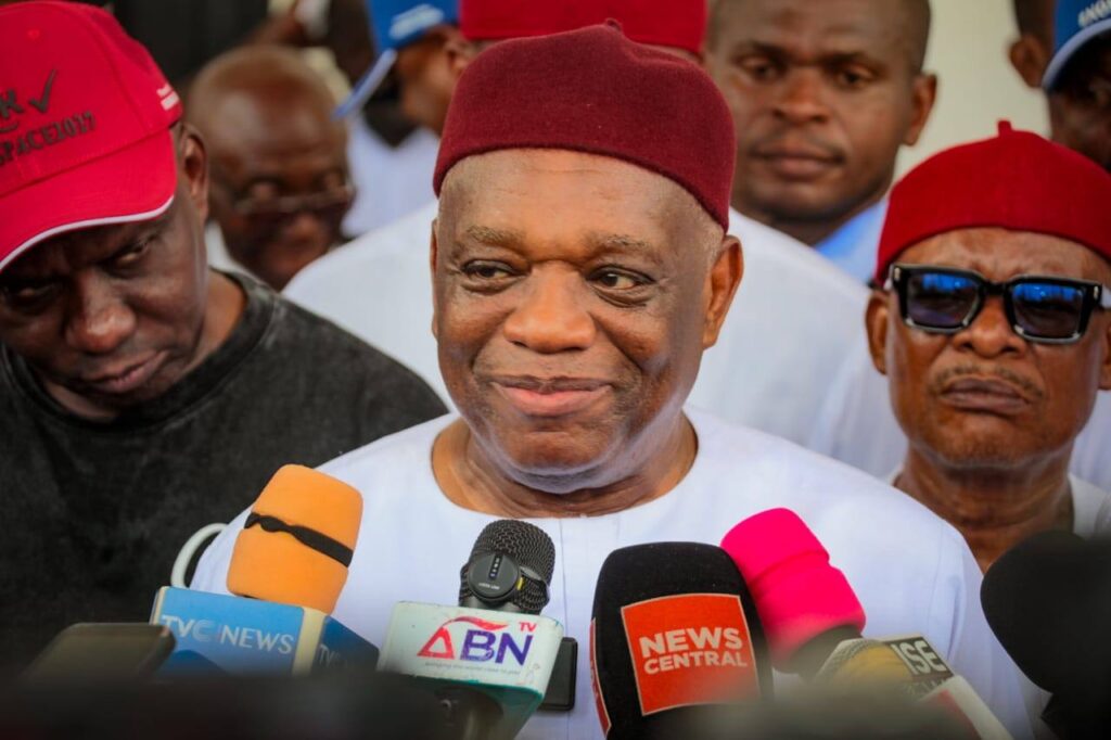 Senator Kalu Felicitates Vice President Shettima on 60th Birthday