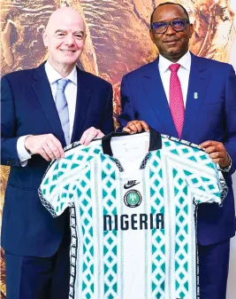 FIFA President Infantino Demands Stronger Structures for Nigerian Football