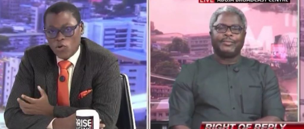 Lere Olayinka Labels Rufai Oseni “Born By Mistake” After Arise TV Interview Was Cut Short