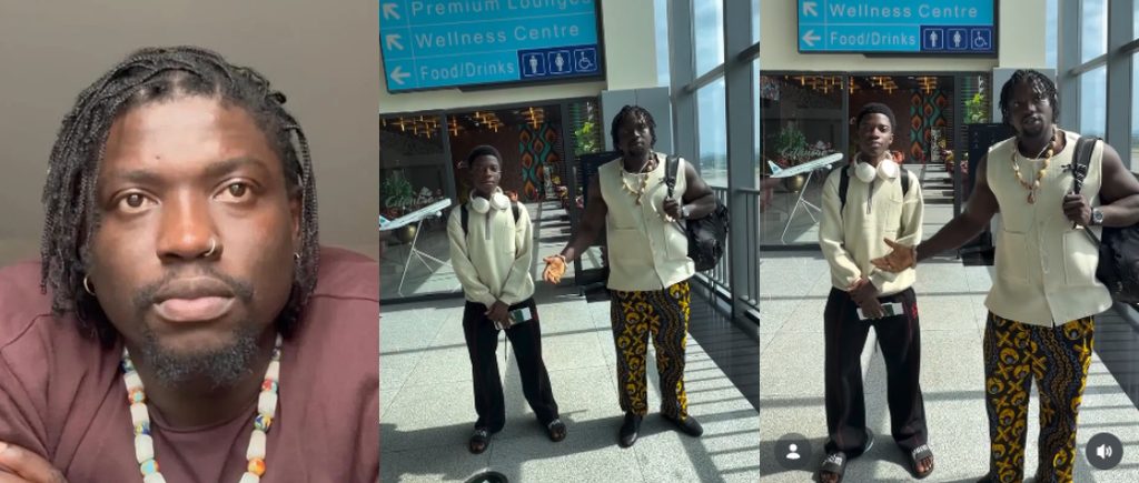 “I Will Be A Good Father” – VeryDarkMan Accompanies 18-Year-Old Scholarship Student to China for University Registration