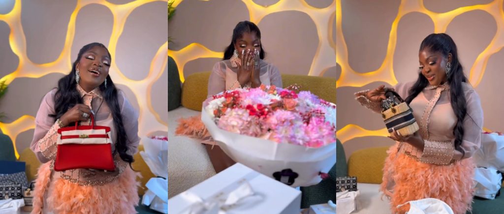Eniola Badmus Shows Off Luxury Birthday Gifts From Loved Ones
