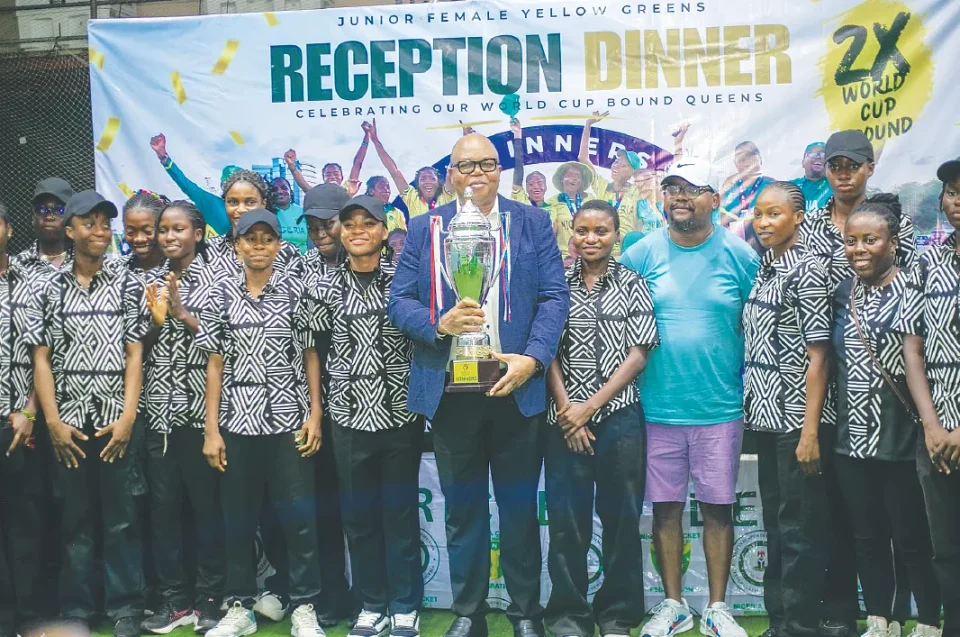 NCF President Akpata Grants Full University Scholarships to World Cup-Bound U-19 Female Cricket Team