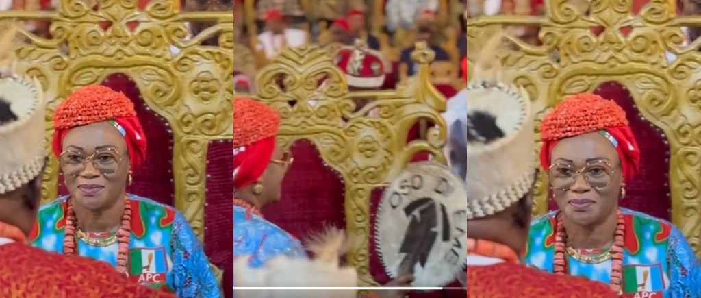 First Lady Oluremi Tinubu Reportedly Honoured With “Oso Di Eme 1” Title In Imo State