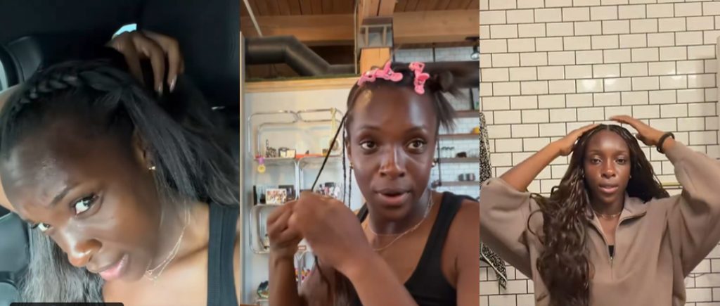 $150 For Hair? Michelle Alozie Vows To Return To DIY After First Salon Visit In 10 Years