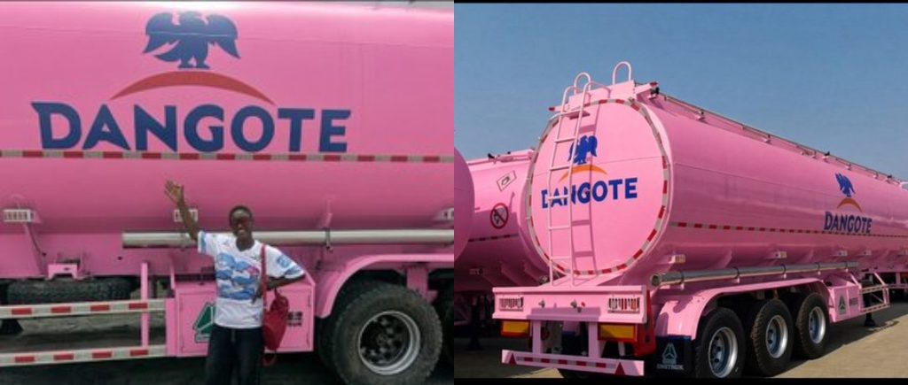 Woman Jokes “Let’s Paint Dangote Trucks Pink” After Buying Shares