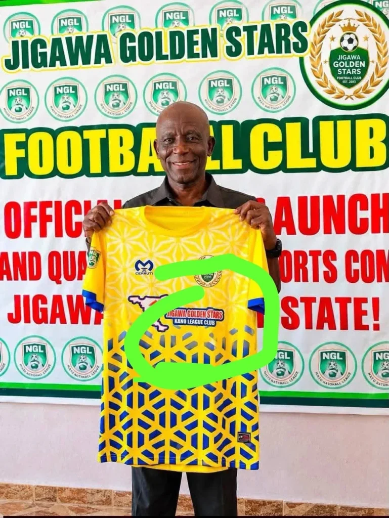 JERSEY BLUNDER: Jigawa Golden Stars Disowns ‘Kano League Club’ Inscription